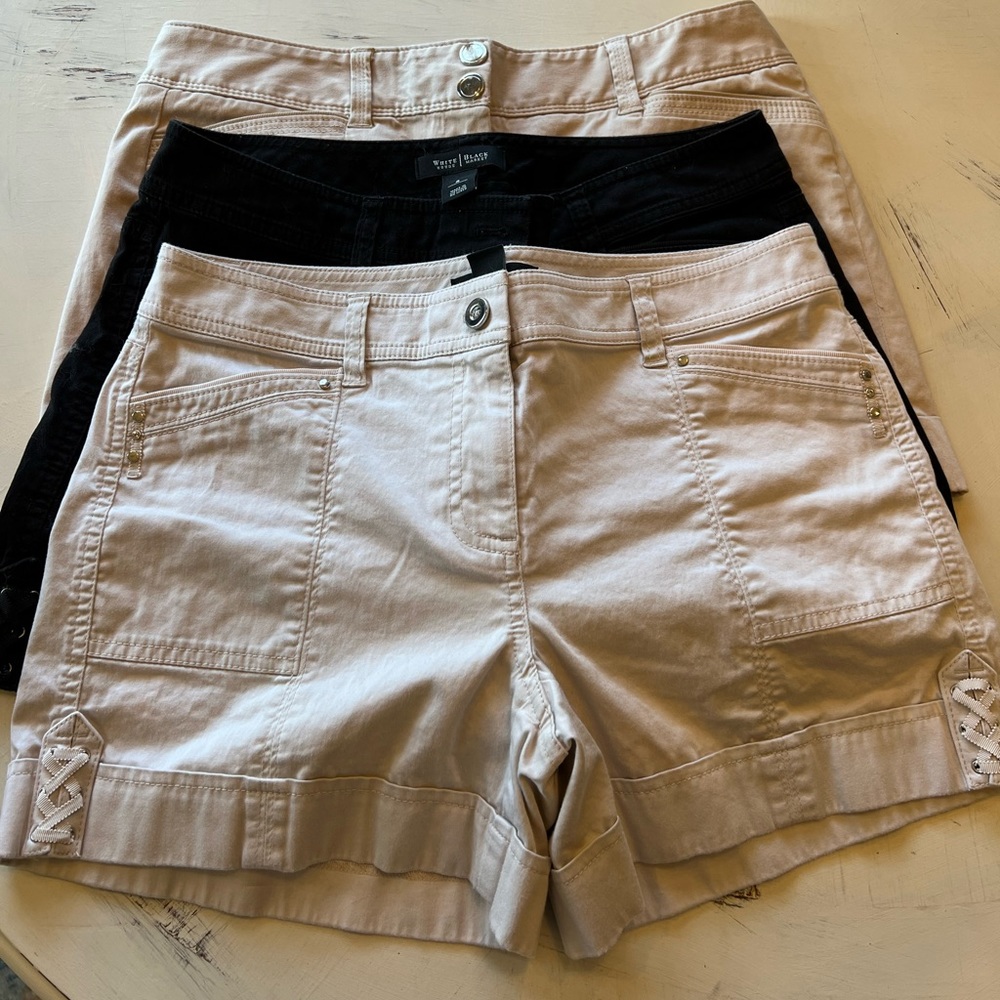 White House Black Market shirts size 8
